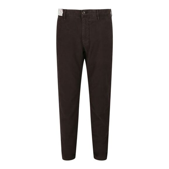 Slowear Incotex Slim Fit Five-Pocket Pants Brown Mens